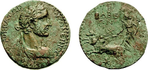 Olba SNGLev 653 Antoninus Pius AE 29mm of Olba, Cilicia
