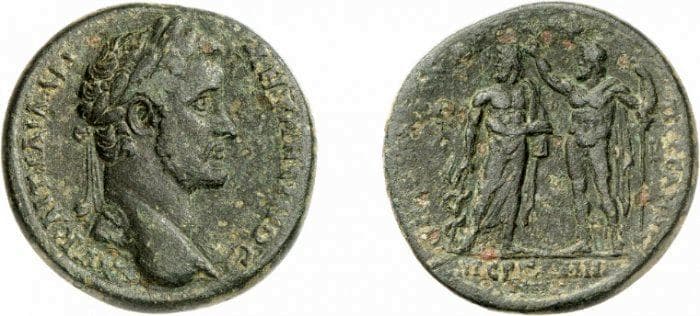 Pergamon vFritze p48 Antoninus Pius, AE of Pergamon, Mysia