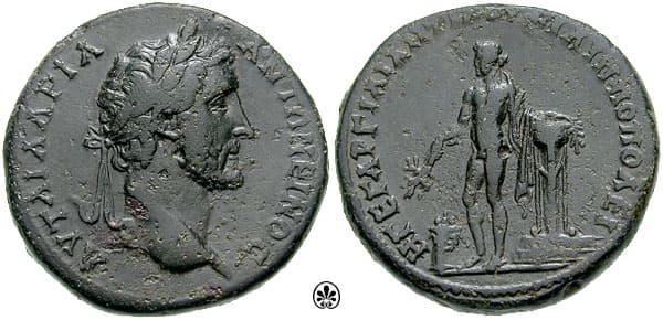 Philippopolis Mionnet 1453cf Antoninus Pius AE 30mm of Philippopolis, Thrace
