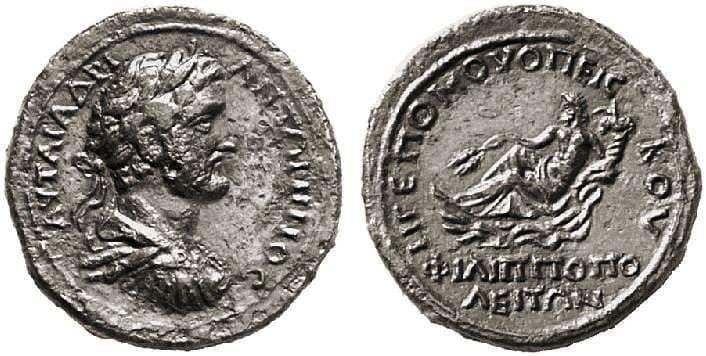 Philippopolis Varbanov 715 Antoninus Pius, AE35 of Philippopolis, Thrace