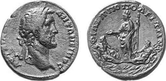 Philippopolis Varbanov 753 Antoninus Pius, AE30 of Philippopolis, Thrace