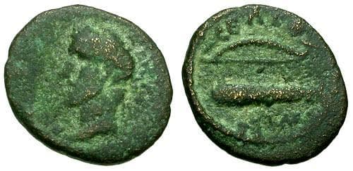 Selge BMC 72 Antoninus Pius, AE15 of Selge, Pisidia