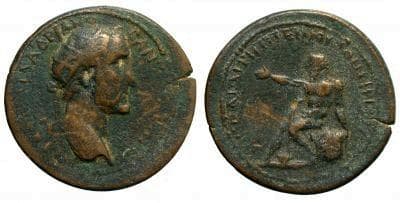 Topirus Varbanov 2658 Antoninus Pius, AE26 of Topirus, Thrace, 138-161 AD, magistrate Fab