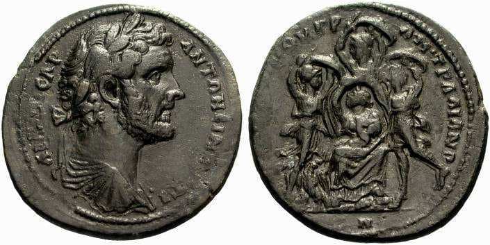 Tralles BMC 138 Antoninus Pius AE38 of Tralles, Lydia