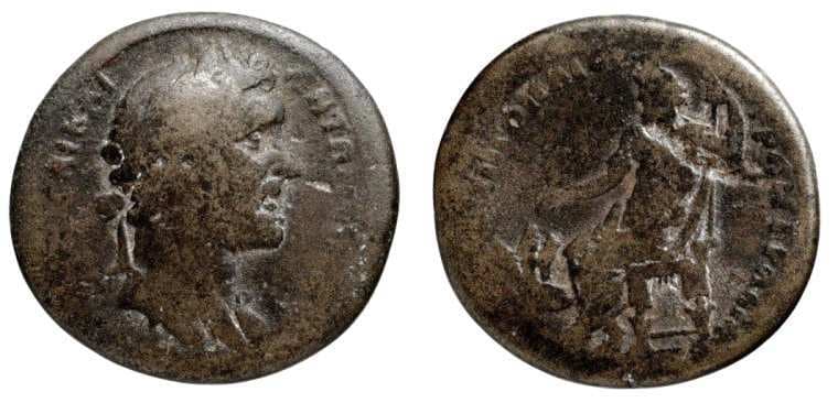 Tralles Mionnet IV, 1071 Antoninus Pius, AE32 of Tralles, Lydia, AD 138-161