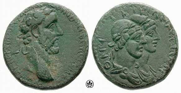 Tripolis Phoenicia BMC 61 Antoninus Pius AE 22mm of Phoenicia, Tripolis