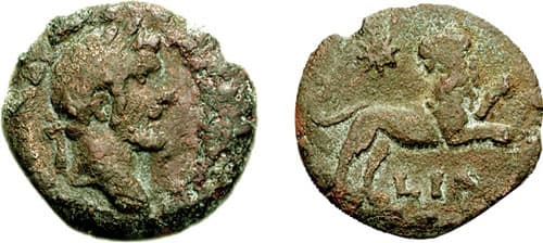 Alexandria Koln 1582 Antoninus Pius AE Diobol of Alexandria