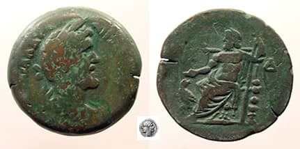 Alexandria Milne 1676 Antoninus Pius AE drachm of Alexandria