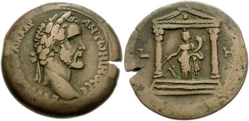Alexandria Milne 1836 Antoninus Pius, AE Drachm, 33mm, 20