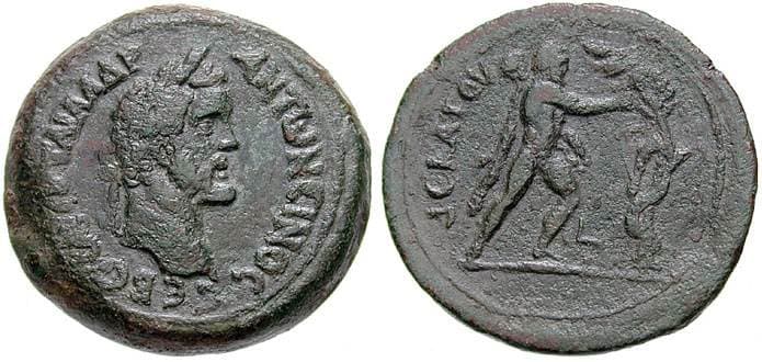 Alexandria Milne 1913 Antoninus Pius AE Drachm of Alexandria