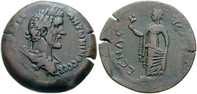 Alexandria Milne 1963 Antoninus Pius AE Drachm of Alexandria