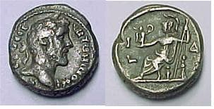 Alexandria Milne 2071 Antoninus Pius AR Tetradrachm of Alexandria