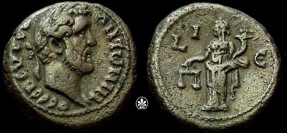 Alexandria Milne 2130 Antoninus Pius Billon Tetradrachm