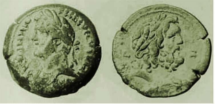 Alexandria Milne 2218 Antoninus Pius AE Drachm of Alexandria