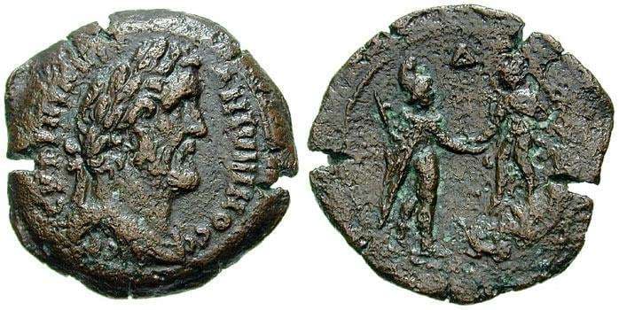 Alexandria Milne 2421 Antoninus Pius AE Drachm of Alexandria