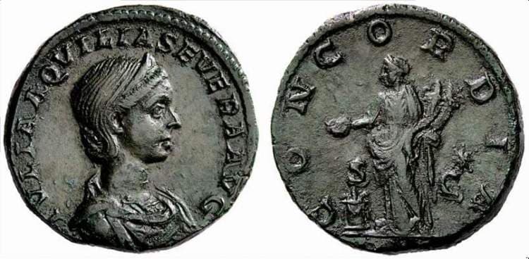 RIC 389 Aquilia Severa