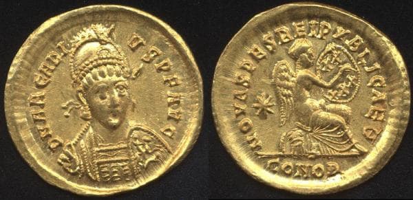 Constantinople RIC X 29 Arcadius AV Solidus