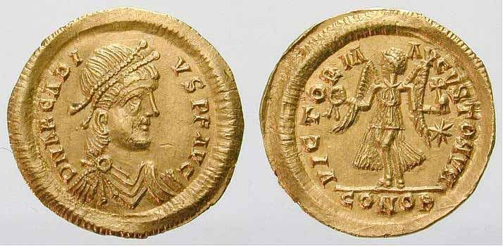 Constantinople RIC X 34 Arcadius AV Tremisses, Constantinople