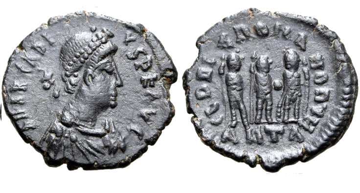 Antioch RIC X 151 Arcadius AE4