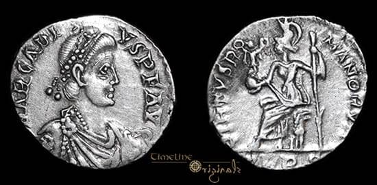 Rome RIC X 1266 Arcadius AR Siliqua