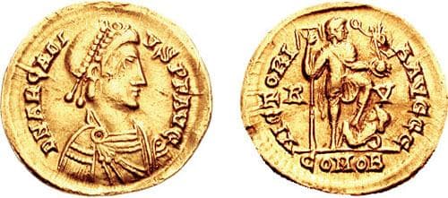Ravenna RIC X 1286 Arcadius AV Solidus