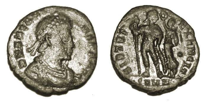 Heraclea RIC X 58 Arcadius, AE3 of Heraclea