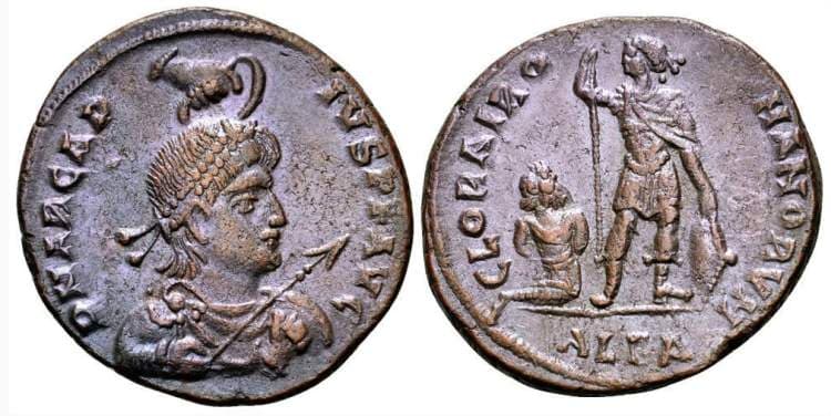 Alexandria RIC IX 7 Arcadius AE2