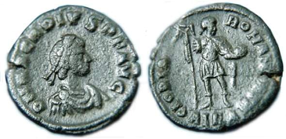 Alexandria RIC IX 21b, A Arcadius AE2