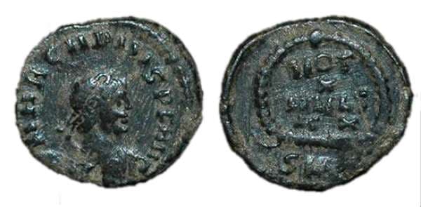 Cyzicus RIC IX 21d Arcadius AE4, 1
