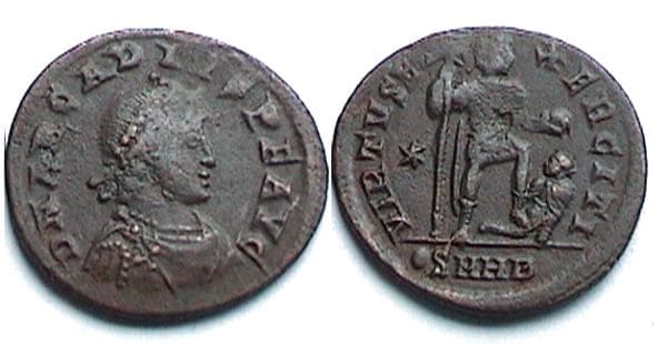 Heraclea RIC IX 24c Arcadius AE3