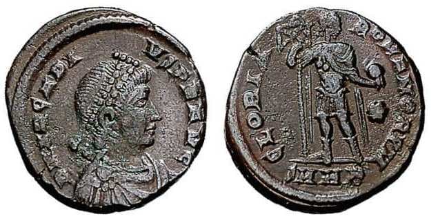 Heraclea RIC IX 27b Arcadius AE2