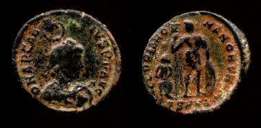Nicomedia RIC IX 41 Arcadius AE2