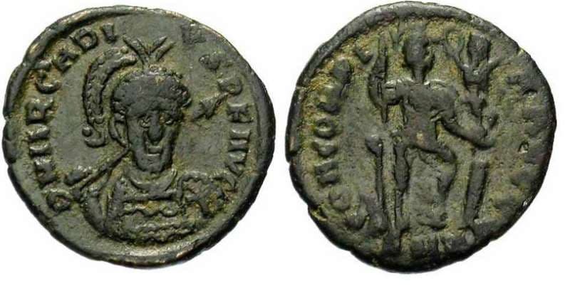 Nicomedia RIC X 91 Arcadius AE3, Nicomedia