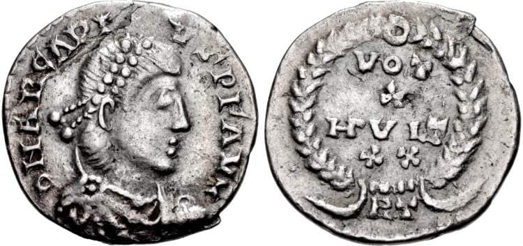 Rome RIC IX 62c Arcadius, AR siliqua, Rome