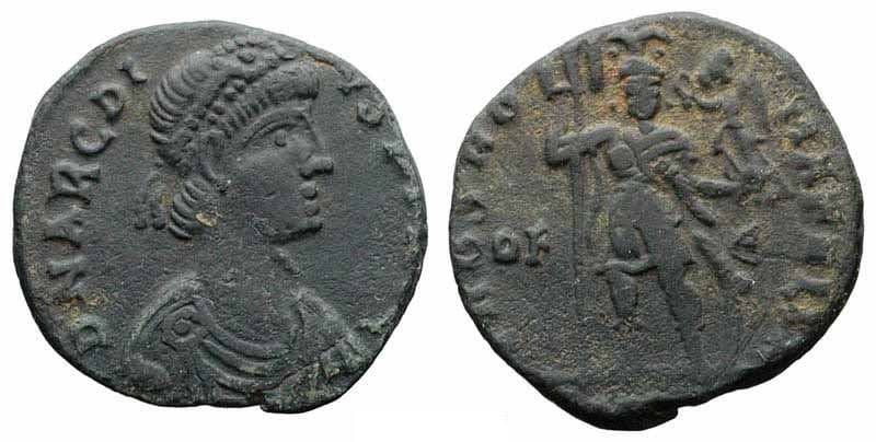 Rome RIC X 1271 Arcadius, AE3, Rome