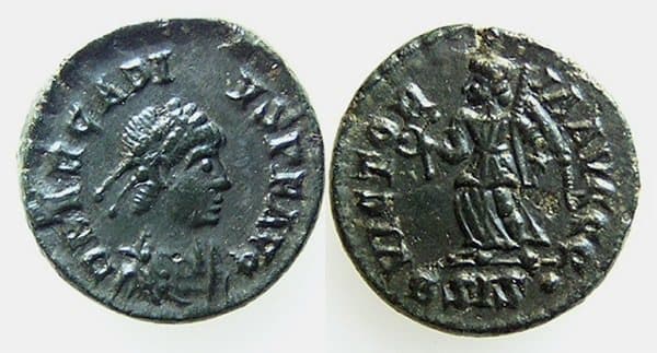 Siscia RIC IX 39d Arcadius, AE4, Siscia