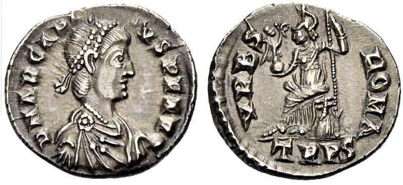 Trier RIC IX 95c Arcadius AR Siliqua