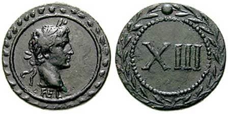 Buttrey 5, 13 Anonymous AE Tessera