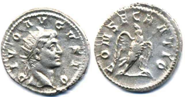 RIC 78[decius] Sear 9459 Augustus AR Antoninianus