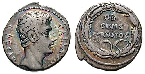 RIC 77a Sear 1625 Augustus