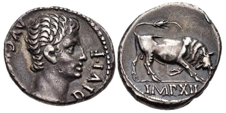 RIC 176a var as below Text
