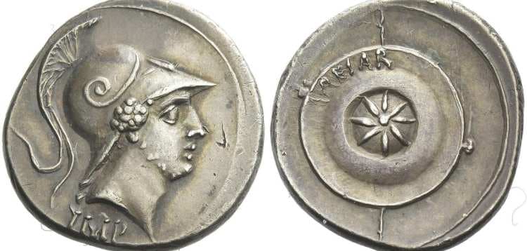 RIC 274 Sear 1563 Octavian Denarius