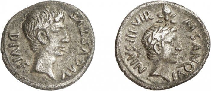 RIC 338 Augustus