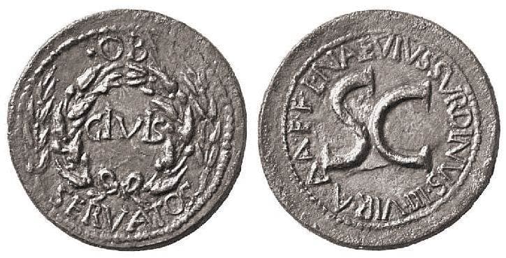 RIC 383 Sear 1650 Augustus AE Sestertius