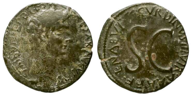 RIC 385 Augustus AE As