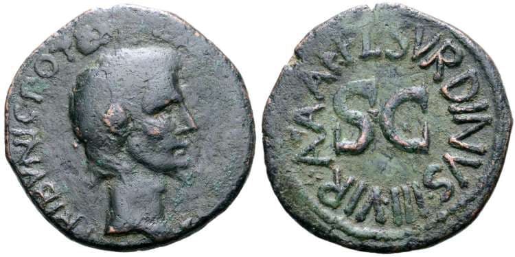 RIC 386 Sear 1683 Augustus AE As