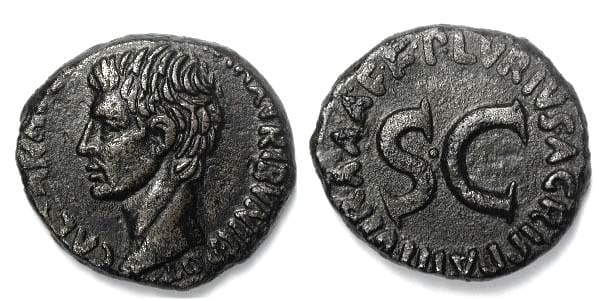 RIC 428 Sear 1686 Augustus AE As