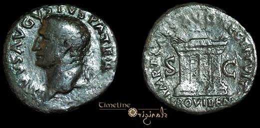RIC 452[titus] Divus Augustus AE As