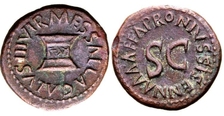 RIC 455 type b Augustus
