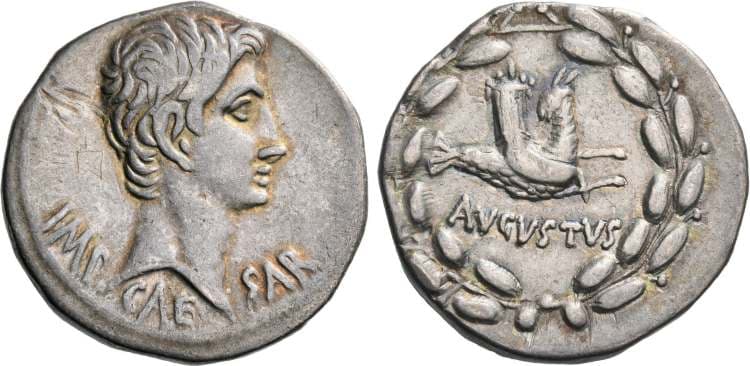 RIC 477 Augustus, AR Cistophoric tetradrachm, Ephesus (?) ca 25 BC, 11